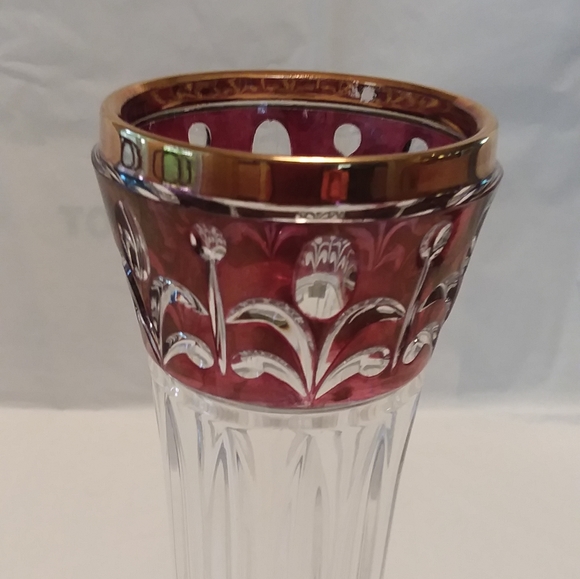❤️Vintage 24% PBO Genuine Lead Crystal Vase WGermany - Picture 6 of 6